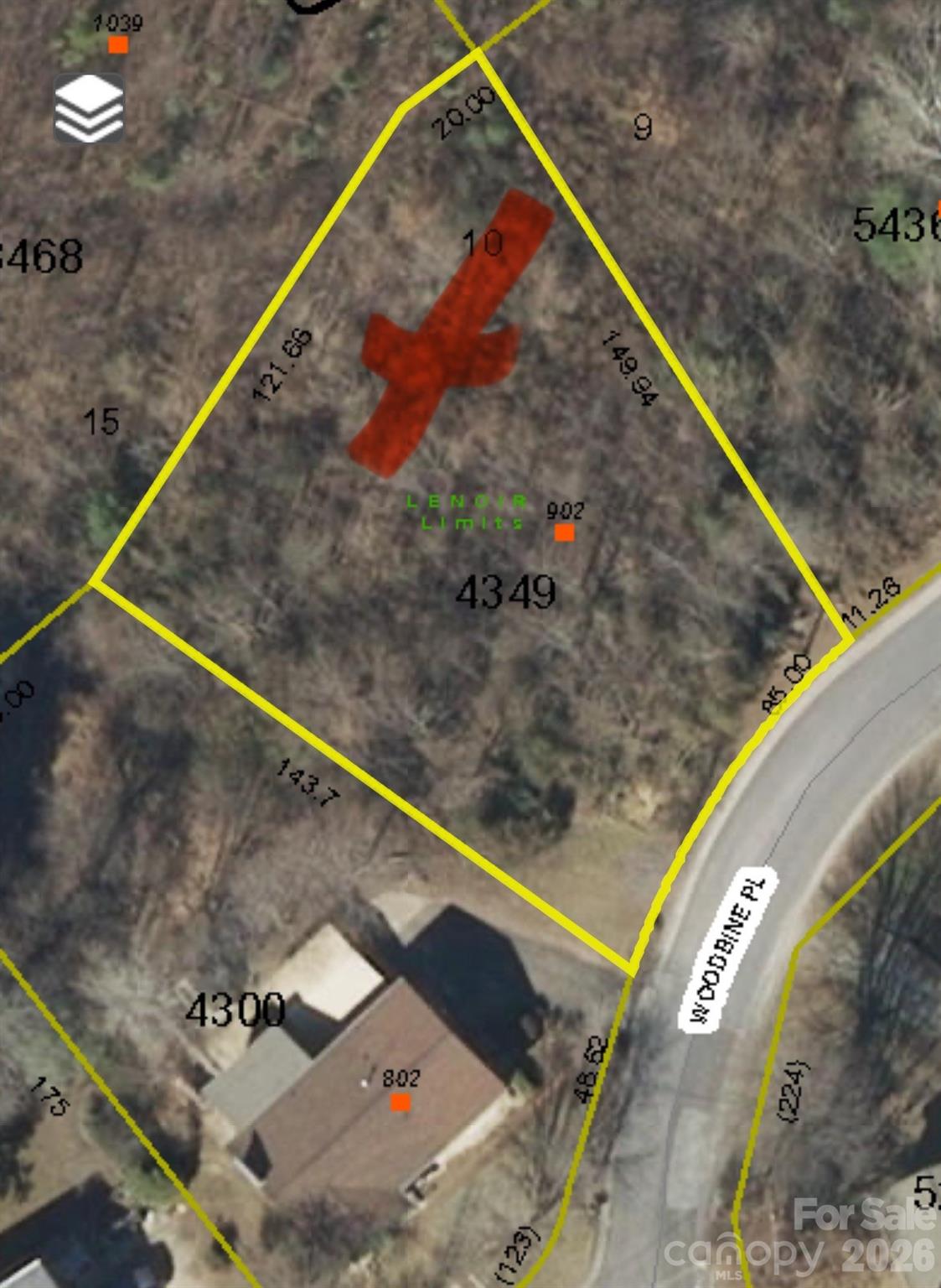 Lot at 902 Woodbine Place NE, Lenoir, photo 3 of 4
