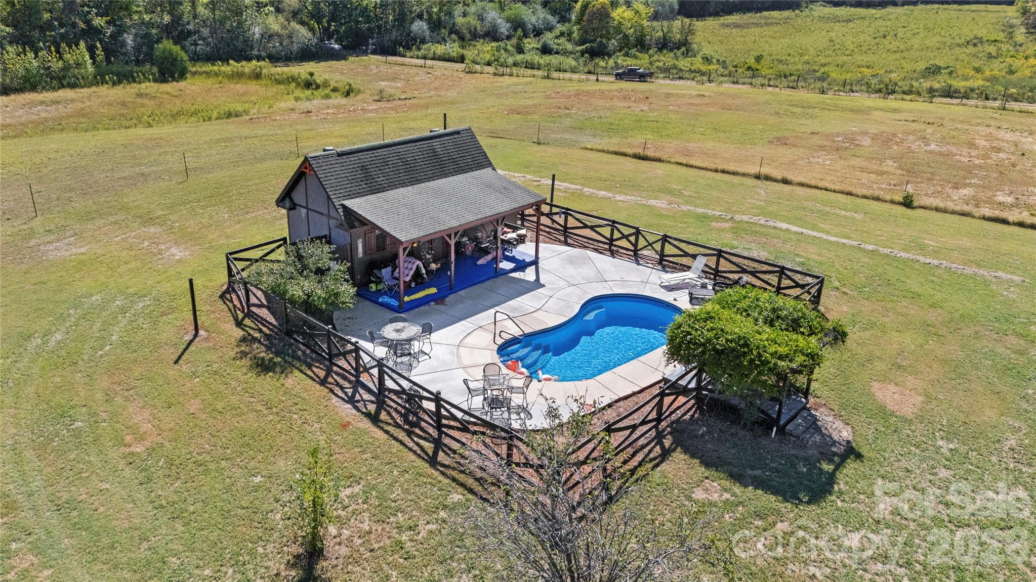 Saltwater pool - 3627 Edwards Road, Wingate