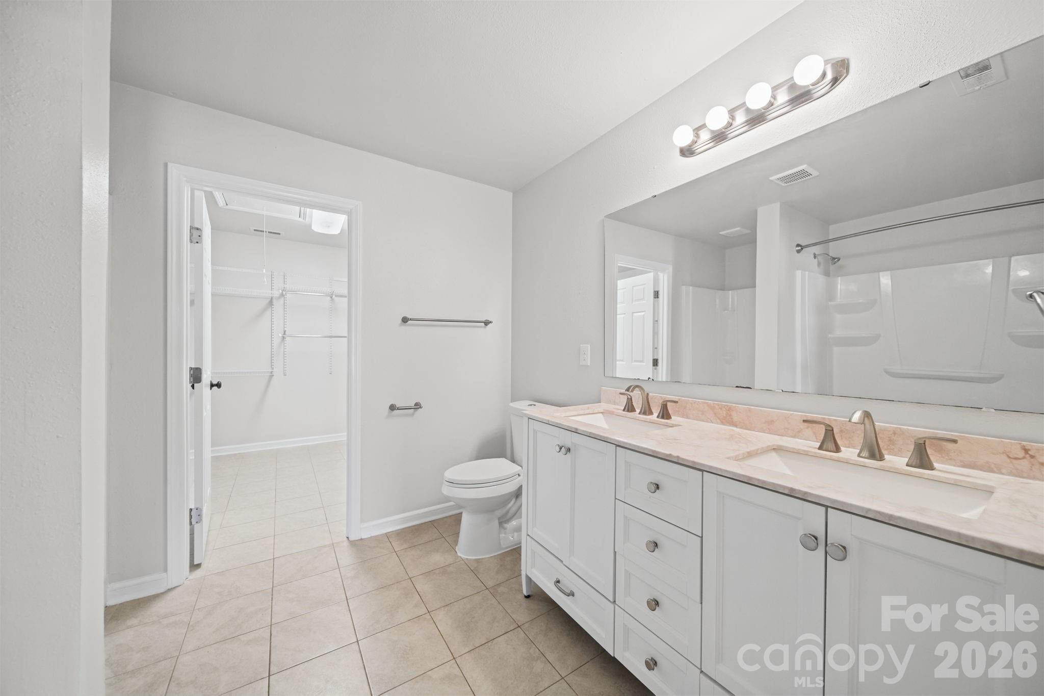 Primary Bathroom - 1820 Rustic Barn Drive, Huntersville