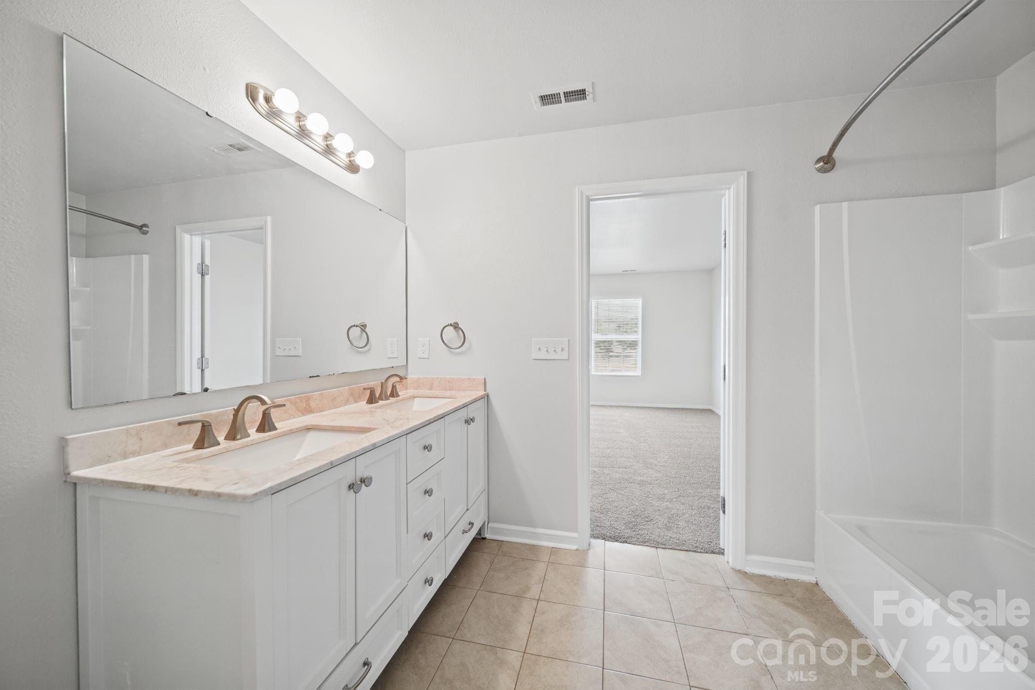 Primary Bathroom - 1820 Rustic Barn Drive, Huntersville