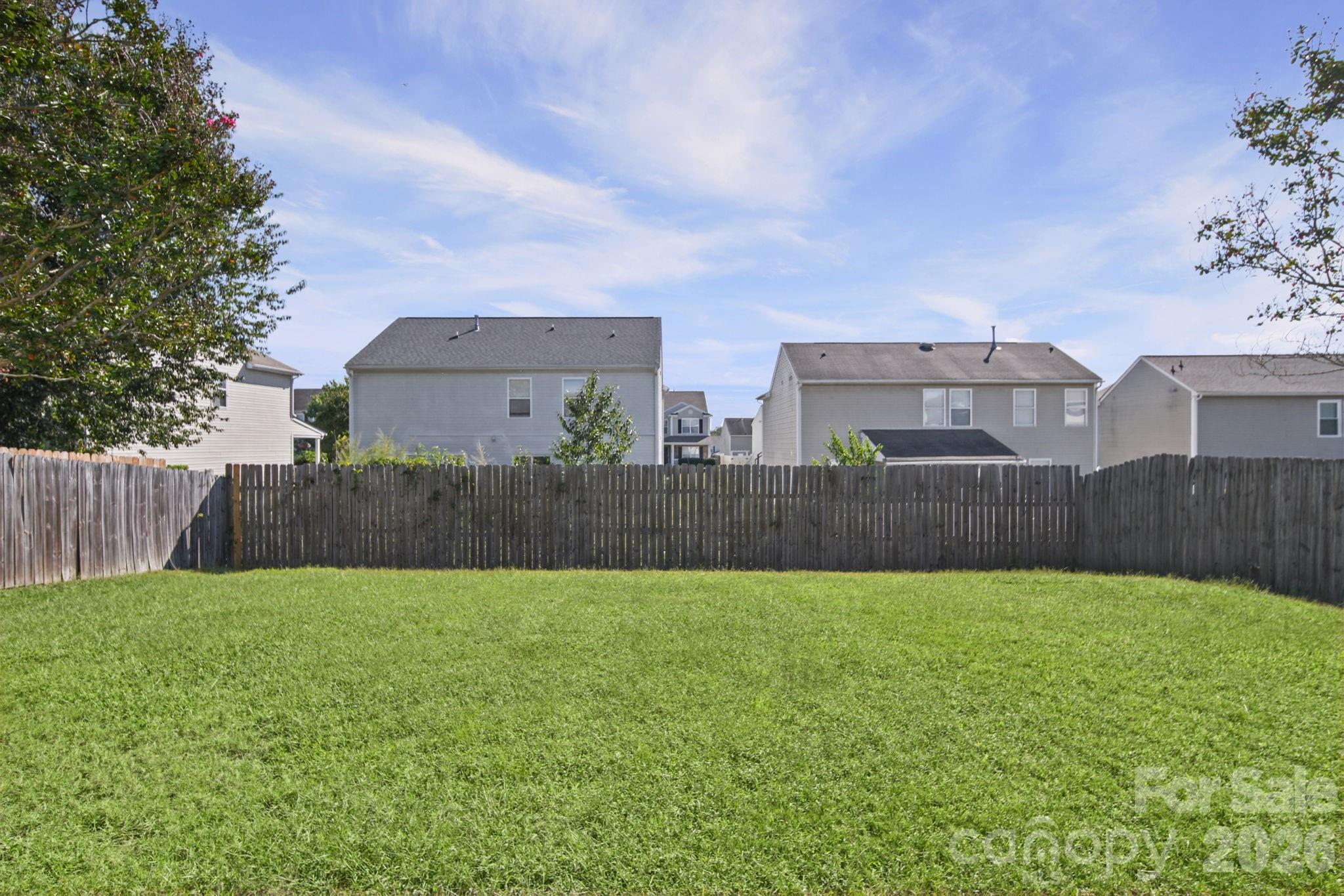 Backyard - 1820 Rustic Barn Drive, Huntersville