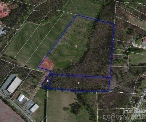 Aerial View (3 combined Parcels) - +/- 32.51 Acres St Pauls Church Road, Newton