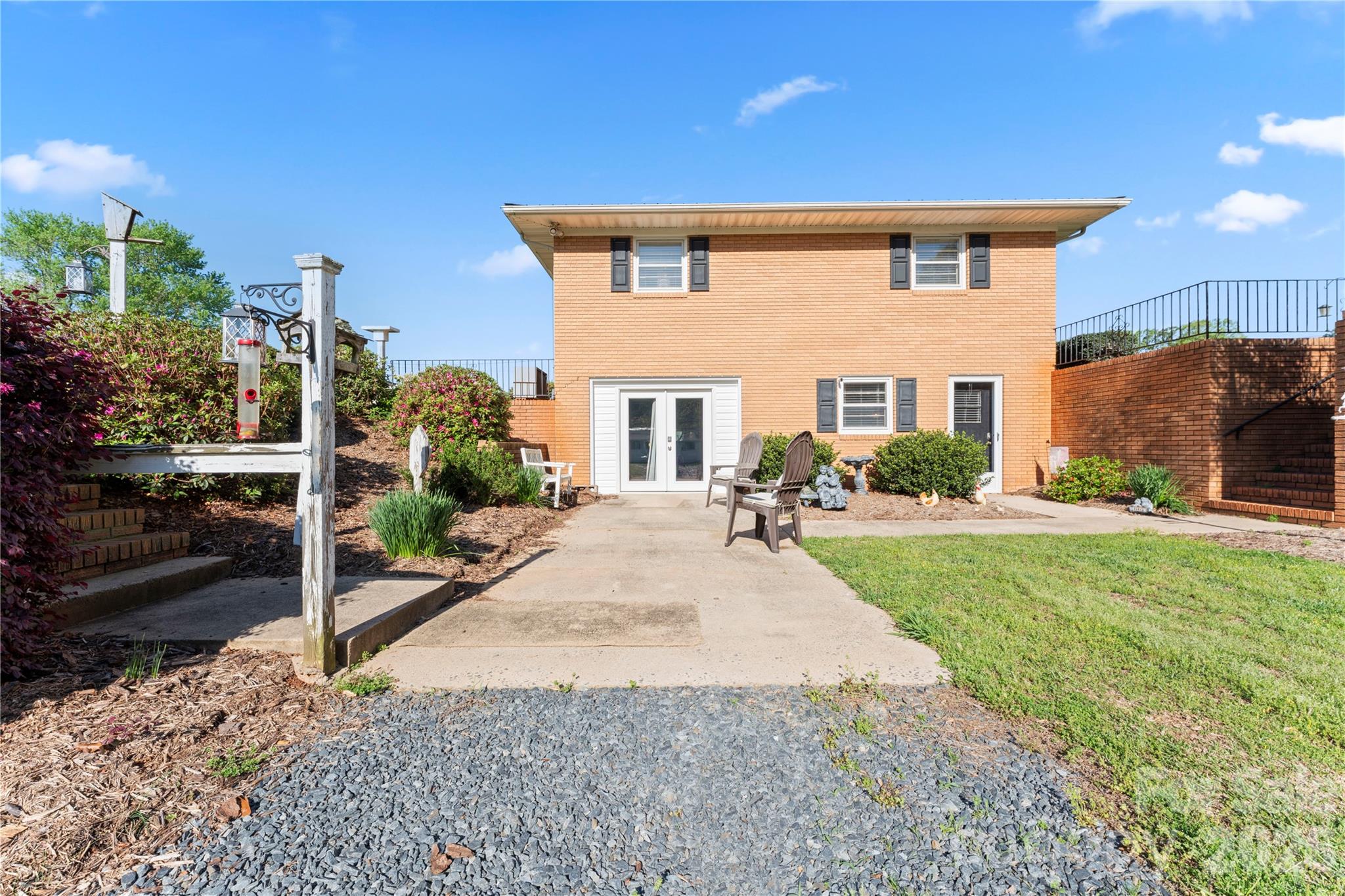 basement side entrance of the home - 36984 B&C Carter Road, New London
