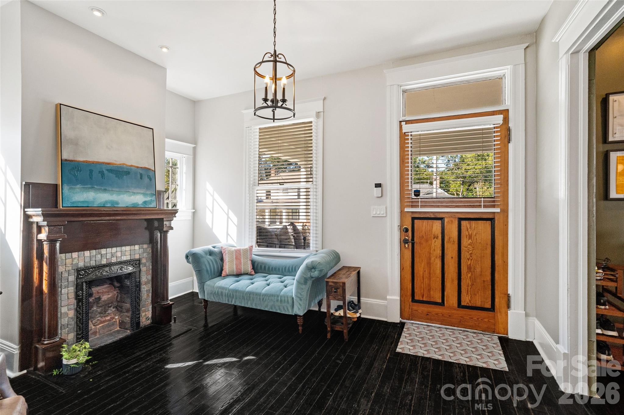 More than an entryway, with room to sit and stay awhile - 233 Marion Street, Rock Hill