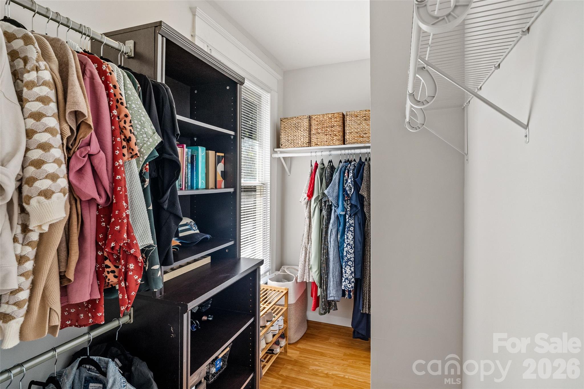 Walk-in closet with plenty of room to organize - 233 Marion Street, Rock Hill