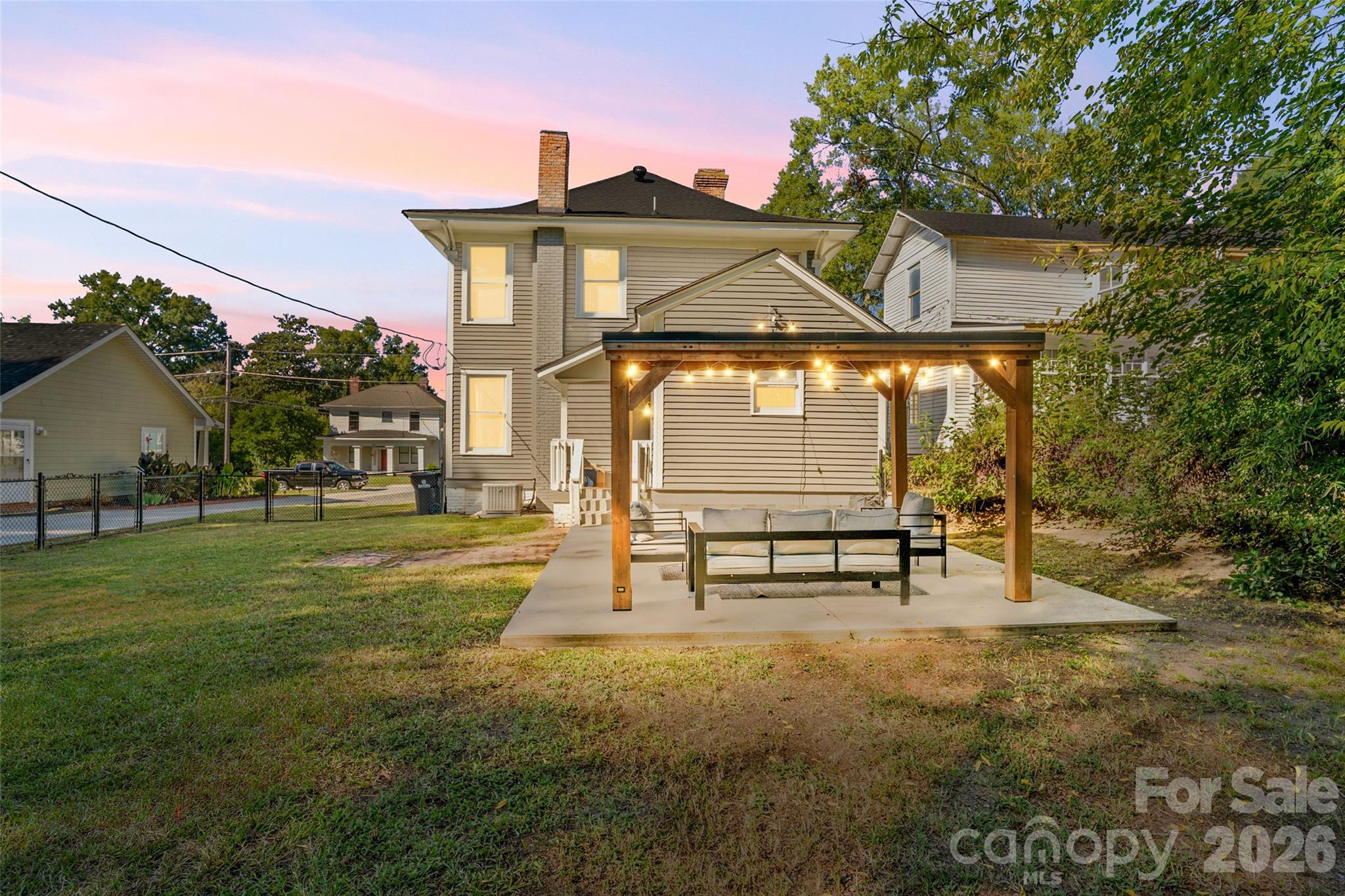 From quiet evenings to nights spent entertaining, this is a backyard made to be enjoyed - 233 Marion Street, Rock Hill