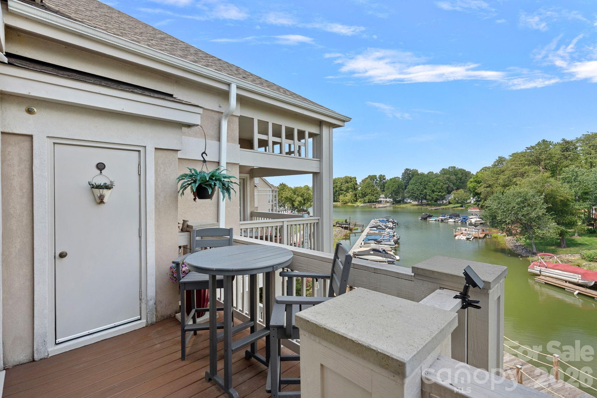 Outdoor space and storage closet - 103 Pier 33 Drive, Mooresville