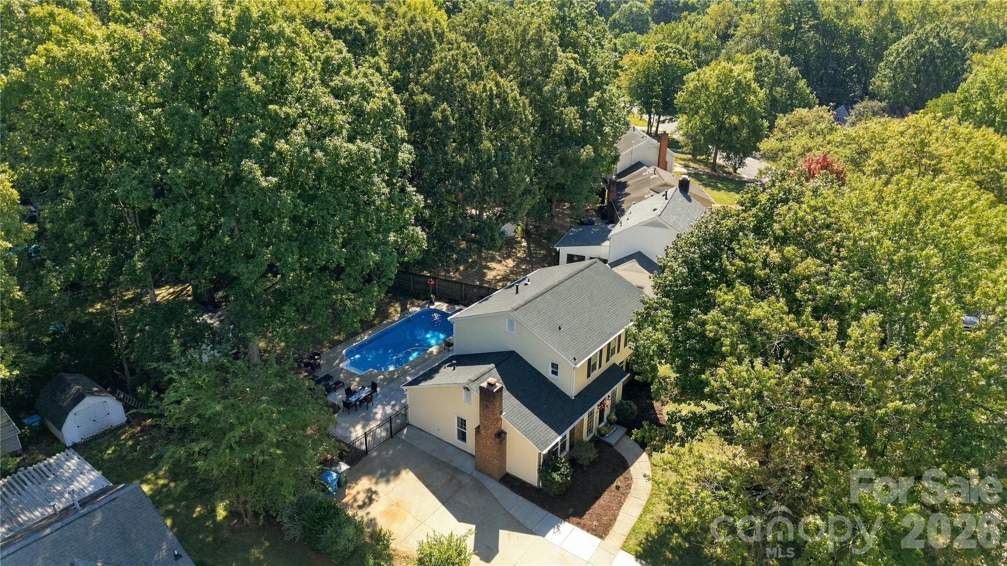 Single Family Residence at 603 Winter Wood Drive, Matthews, photo 46 of 48