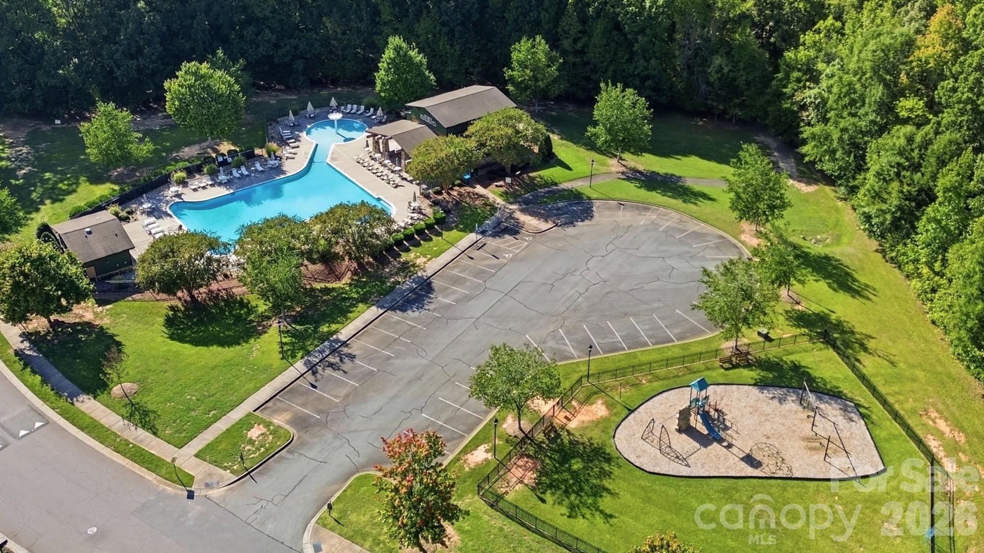 Pool, Clubhouse and Playground area - 8101 Prescot Glen Parkway, Waxhaw