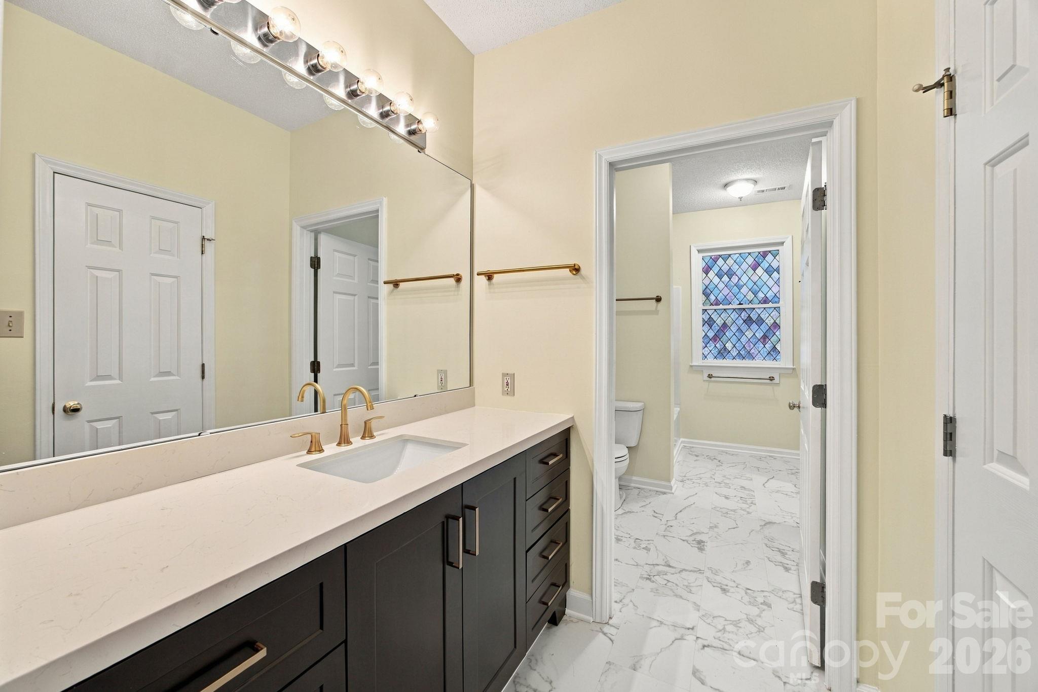 Bathroom vanity area - 19838 Oak Leaf Circle, Cornelius