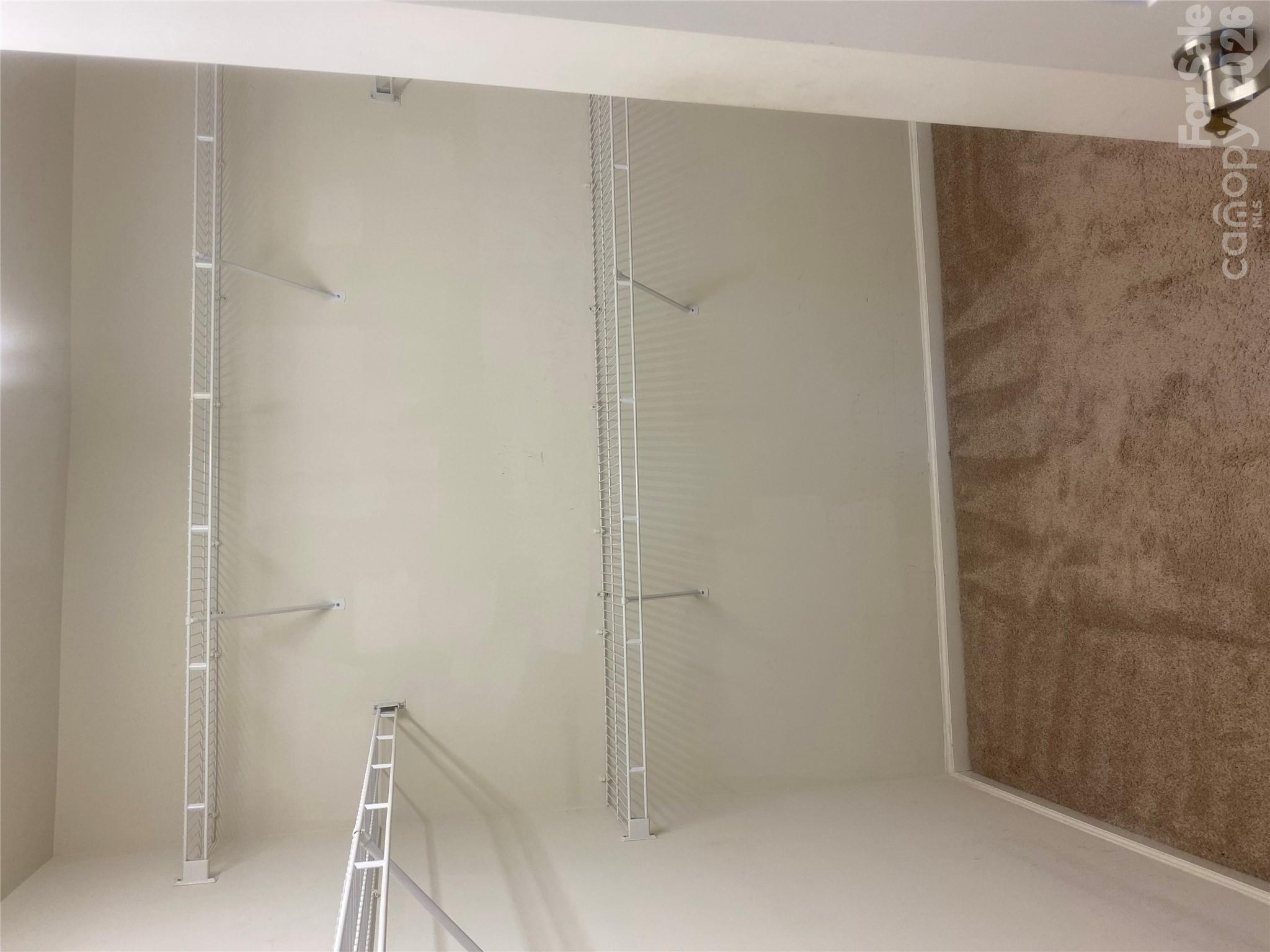 Large Primary Walk-In Closet - 16908 Hampton Crossing Drive, Huntersville