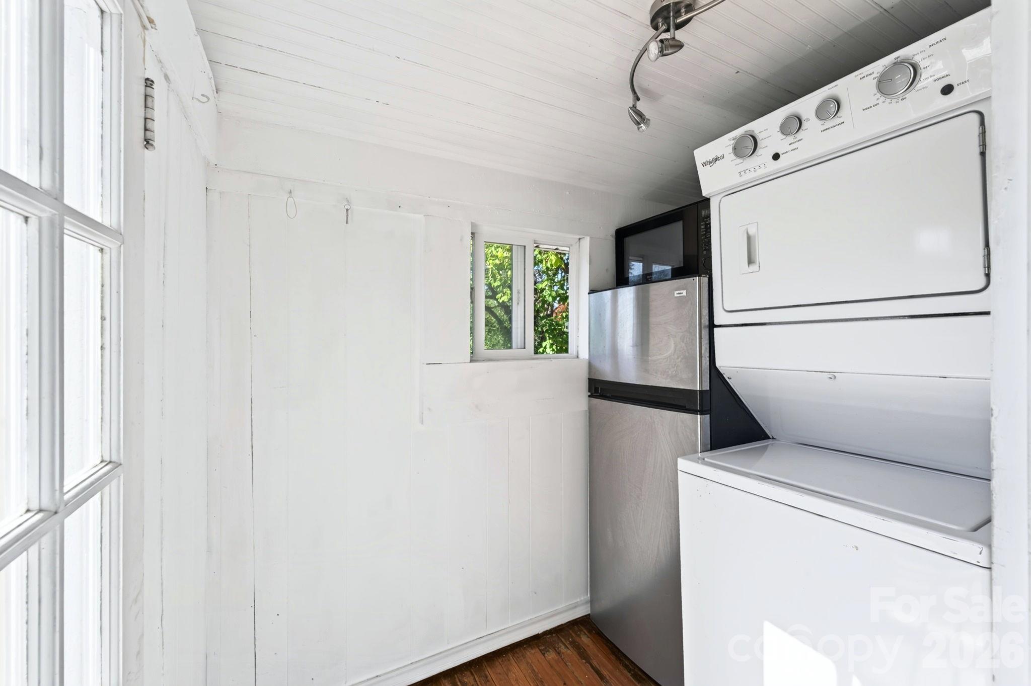 Mud Room With Laundry and Refrigertor - 201 Logan Avenue, Asheville