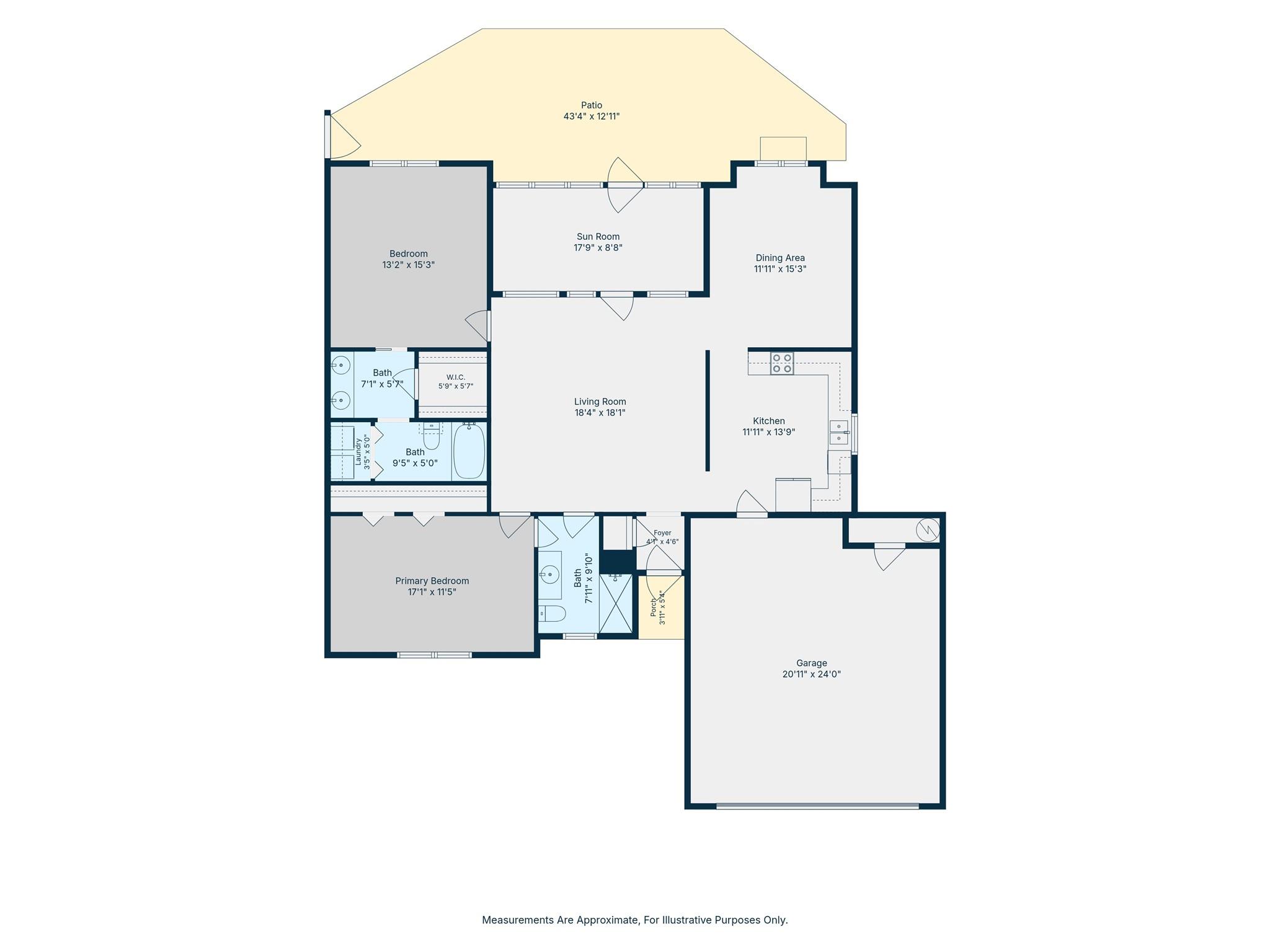 Floor Plan - 302 Hidden Creek Circle, Salisbury