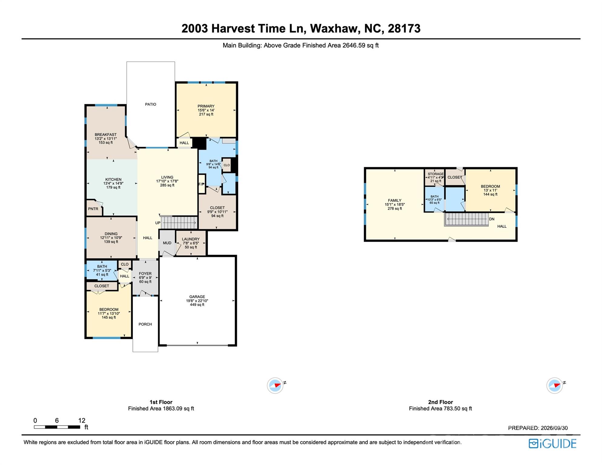 Single Family Residence at 2003 Harvest Time Lane, Waxhaw, photo 49 of 49