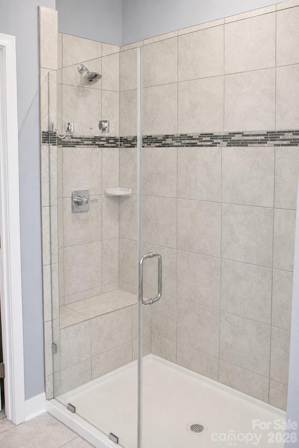 Master Shower - 1502 Dennis Austin Lane, Indian Trail