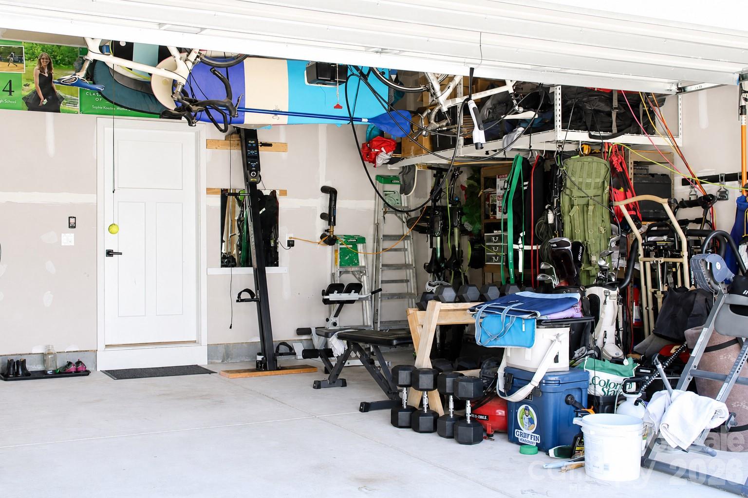 Garage View Inside 3 - 1502 Dennis Austin Lane, Indian Trail