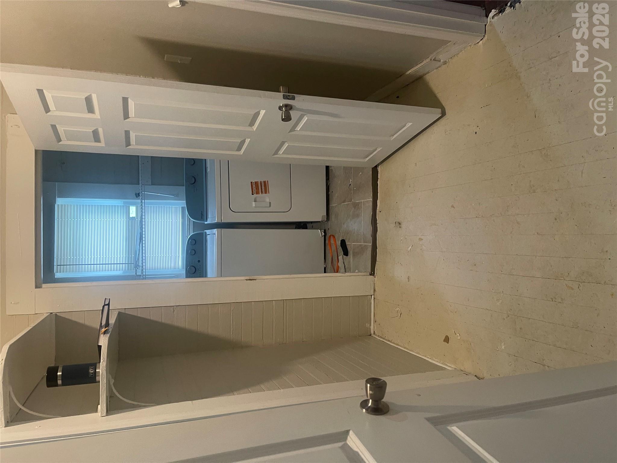One bedroom unit laundry closet - 334 Davie Avenue, Statesville