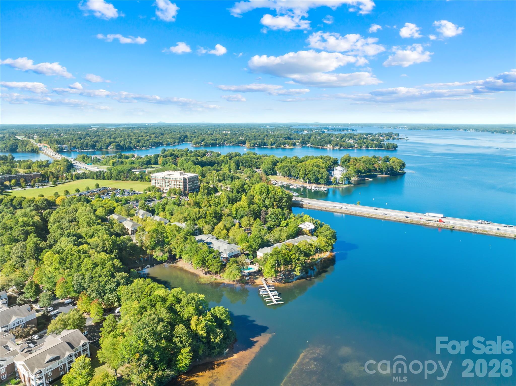 Beautiful Lake Davidson with Lake Norman in the distance. - 915 Northeast Drive, Davidson