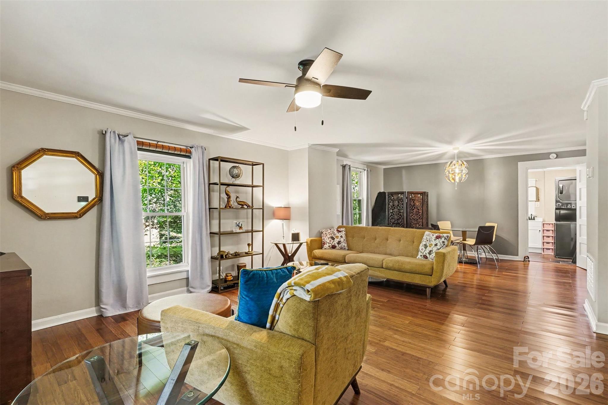Living and Dining Rooms - 224 E Catawba Avenue, Mooresville