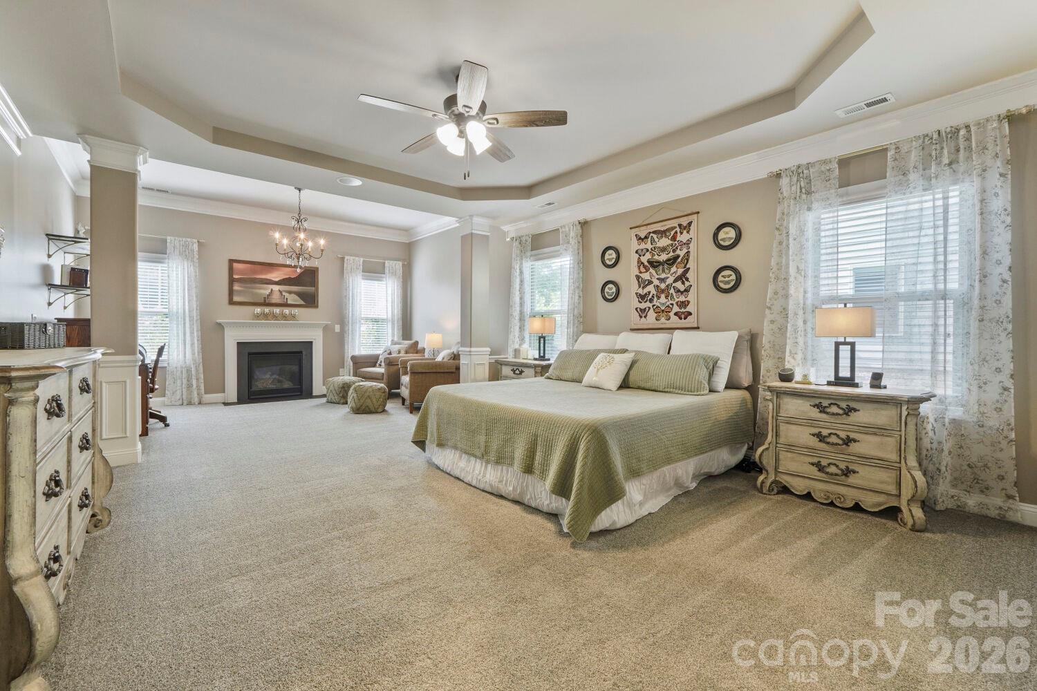 Primary Retreat w/Private Sitting Area - 2944 Donegal Drive, Kannapolis