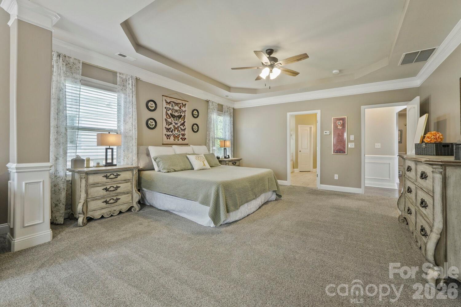 Trey Ceiling & Ceiling Fan - 2944 Donegal Drive, Kannapolis