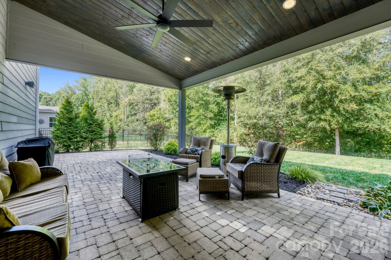 HUGE Covered Paver Patio w/Hot Tub Hookup - 2944 Donegal Drive, Kannapolis