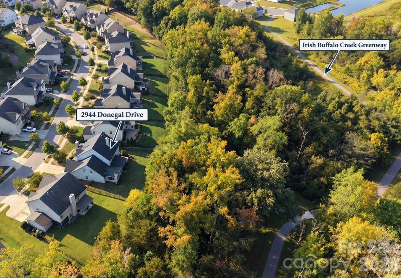 Aerial View 3 - 2944 Donegal Drive, Kannapolis