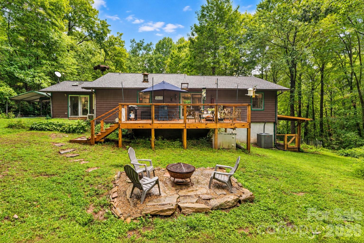 Plenty of outdoor space - 19 Forge Drive, Mills River