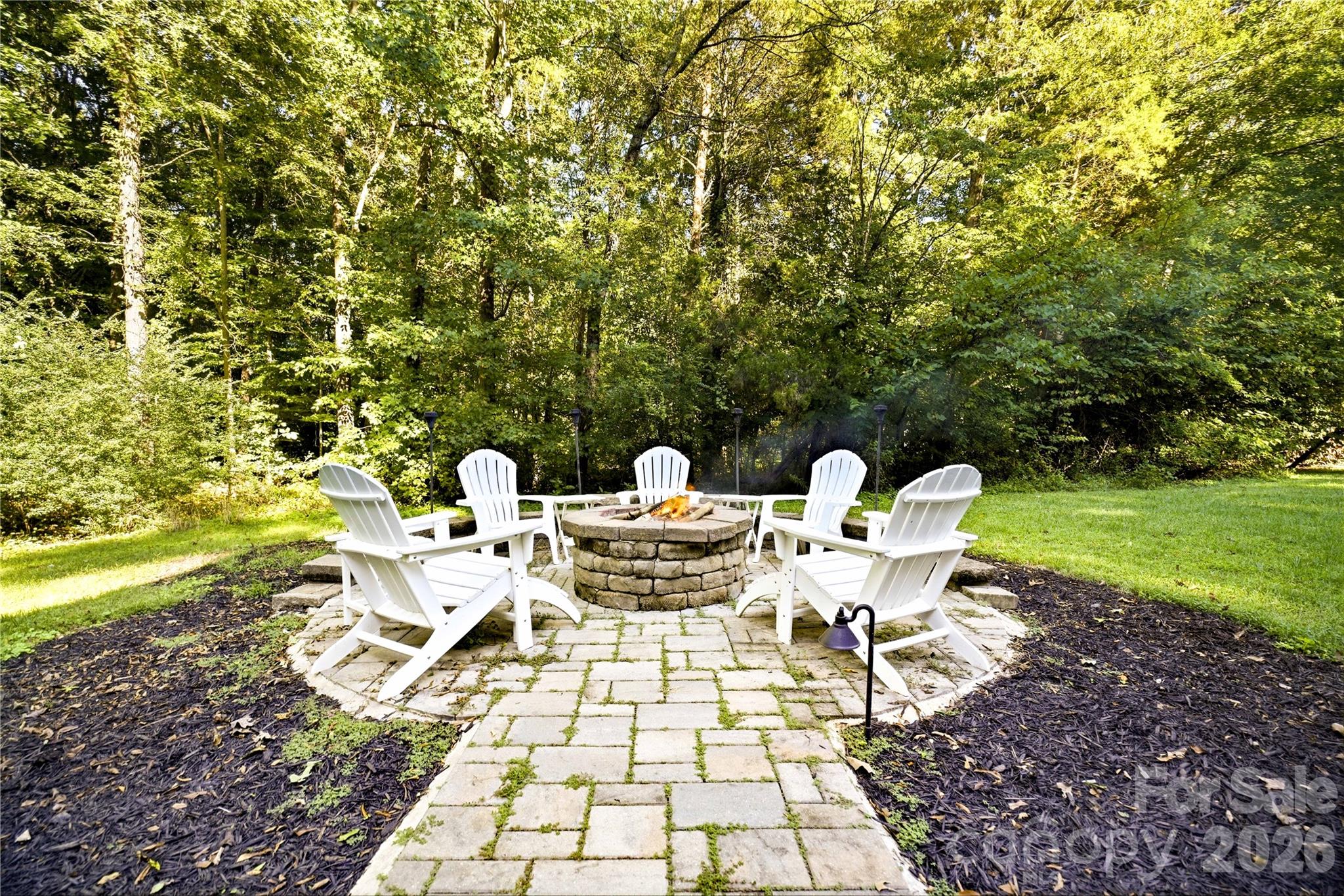 Fire Pit - 9560 Harvest Lane, Davidson