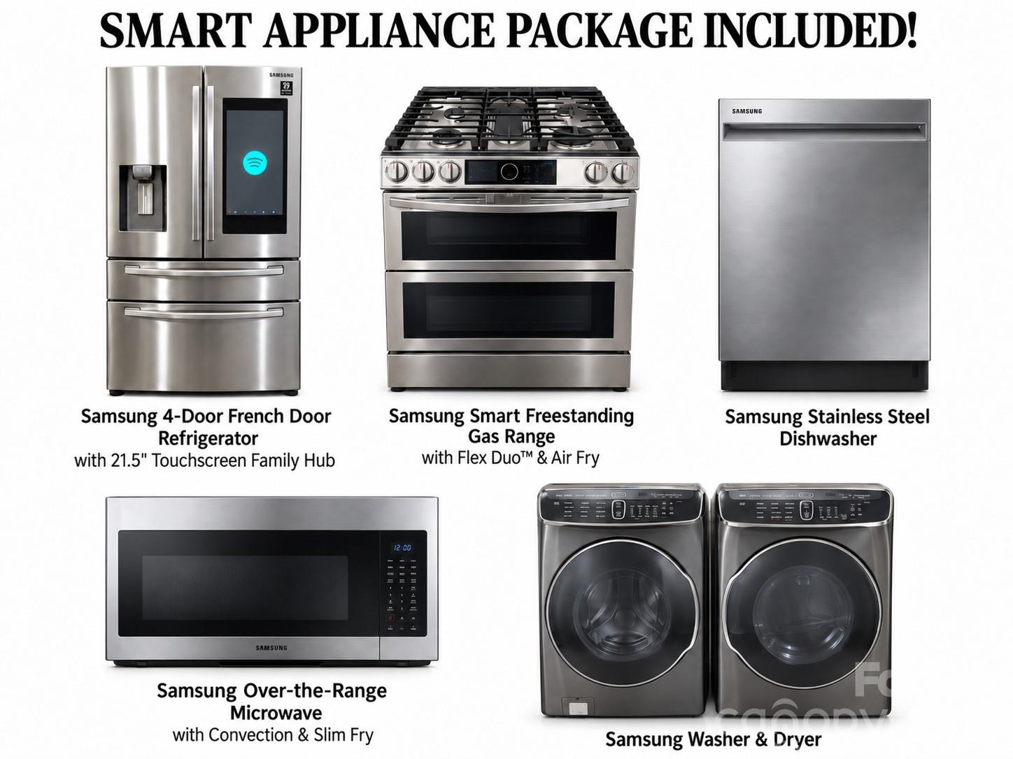 Smart Appliance Package! - 10315 Glenmere Creek Circle, Charlotte
