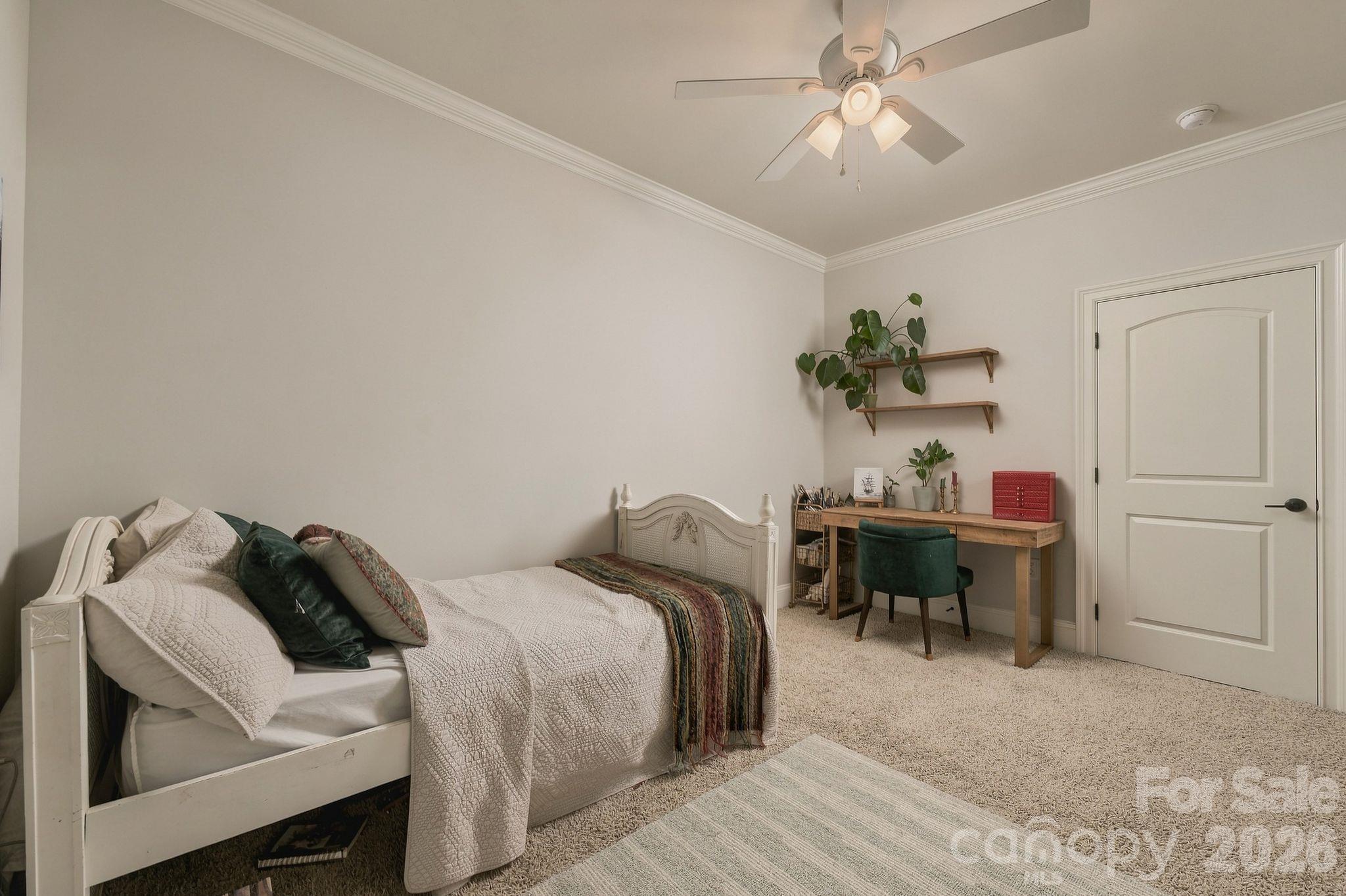 2nd bedroom on upper level - 7275 Flowes Store Road, Concord