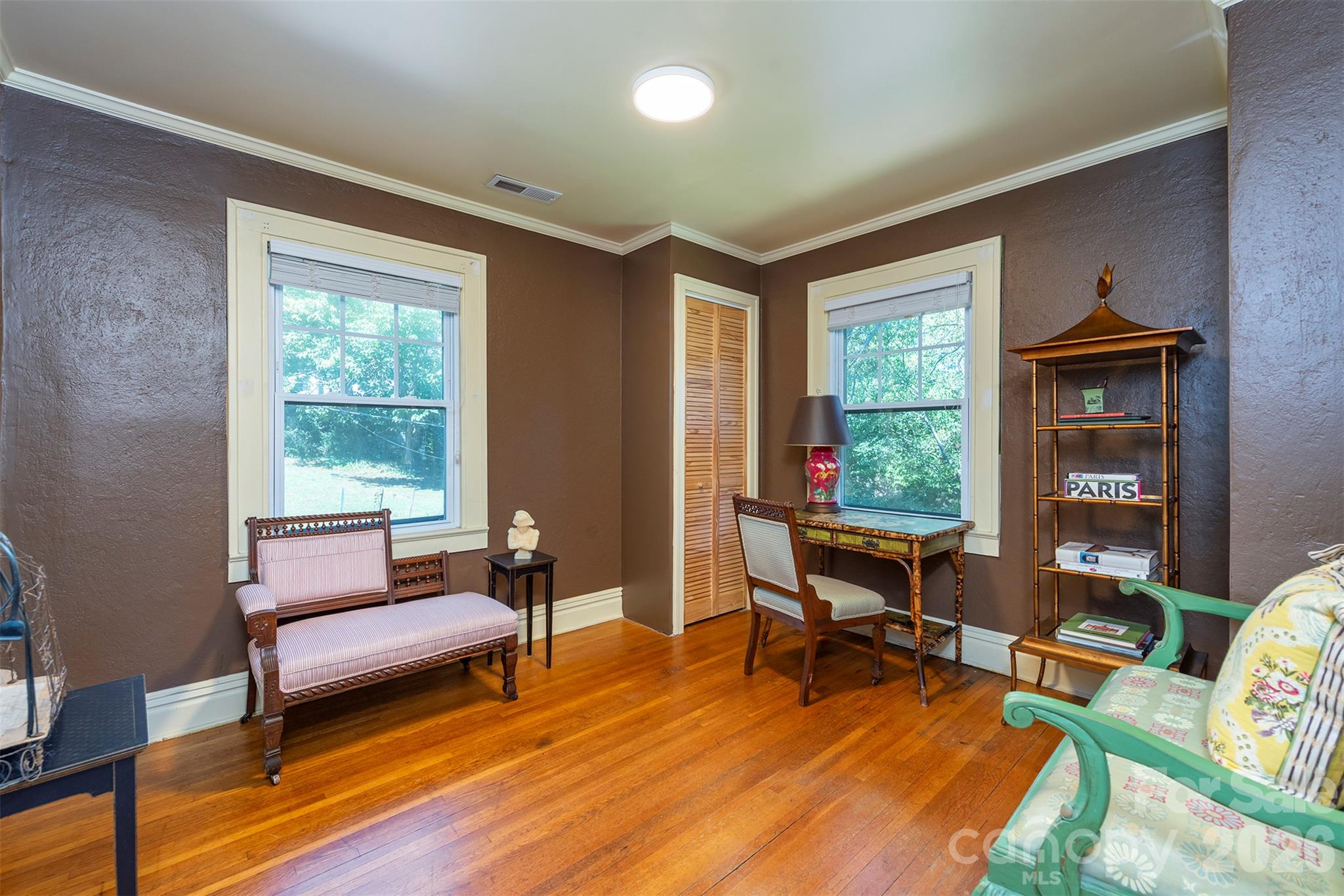 Bedroom 2 or would make a great library or office. - 710 Merrimon Avenue, Asheville