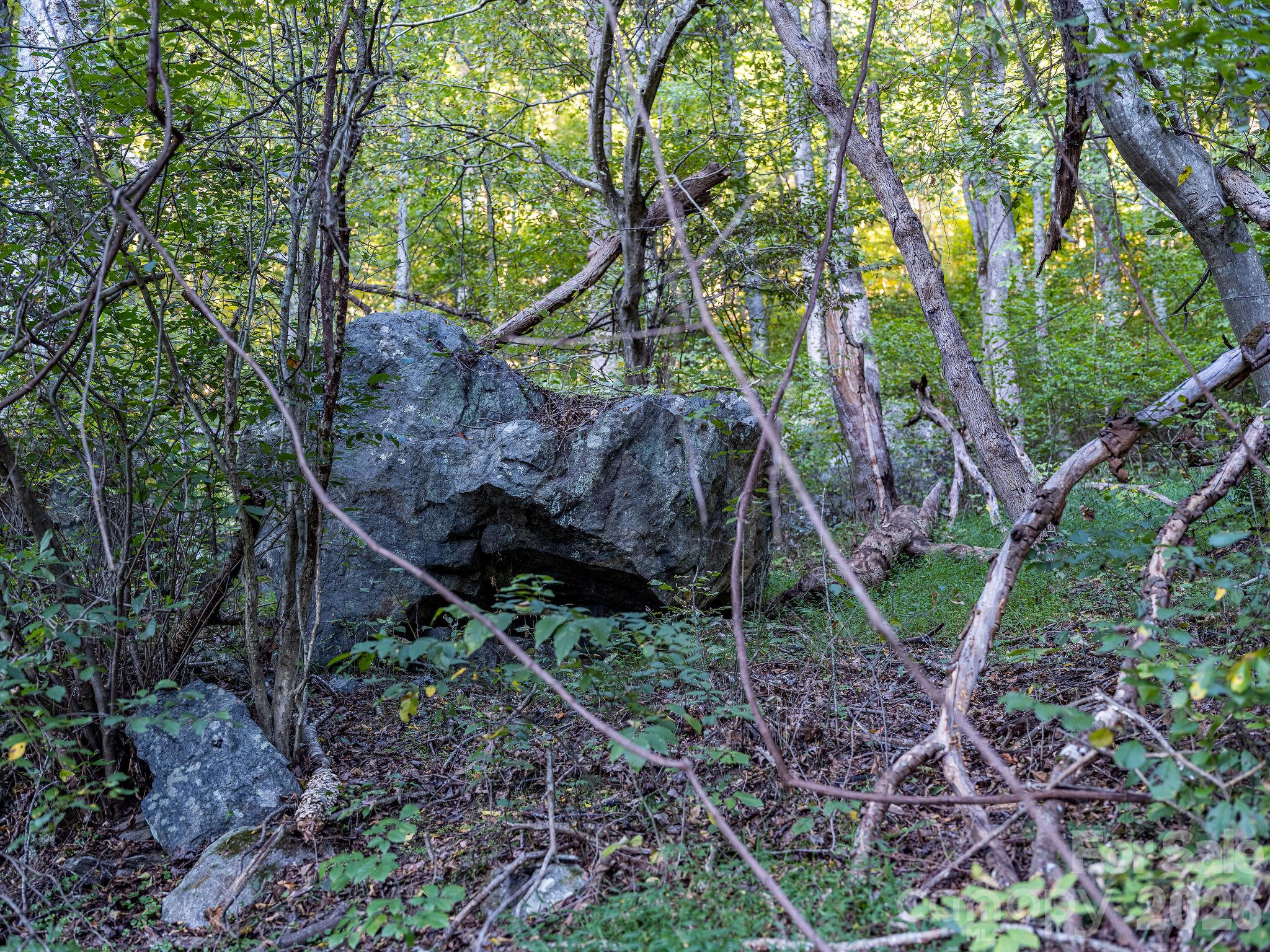 Huge, beautiful rock formations along the logging road. - 1102 Price Town Road, Clyde