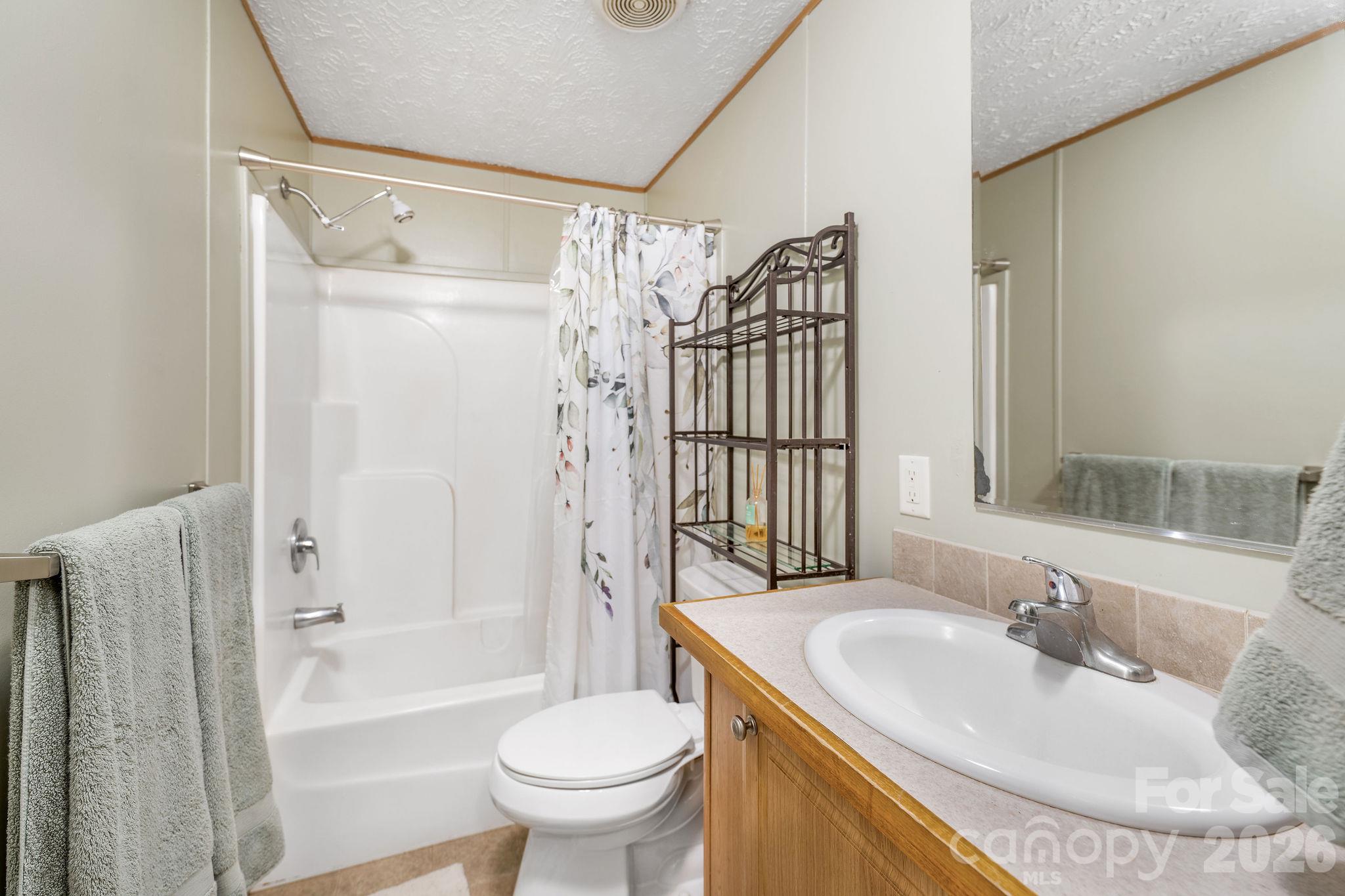 Second bathroom. - 1102 Price Town Road, Clyde
