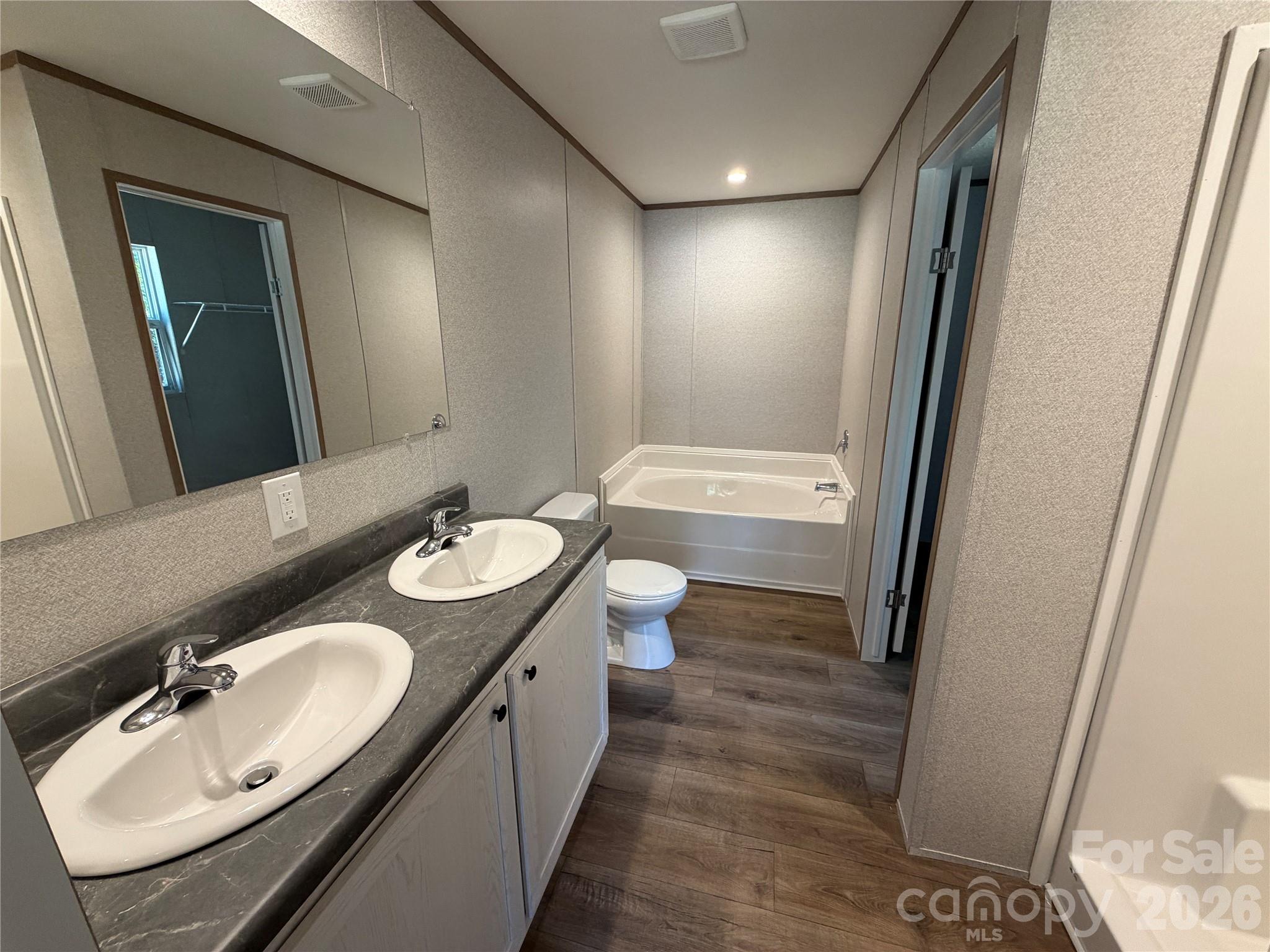 Primary Bathroom - 1655 Hudlow Road, Forest City