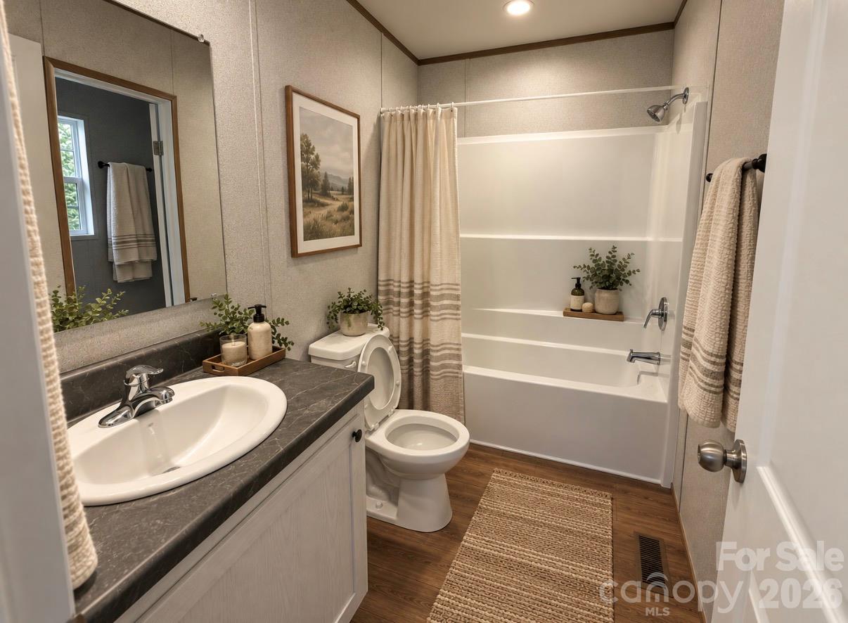 2nd Bath Ai Staged - 1655 Hudlow Road, Forest City