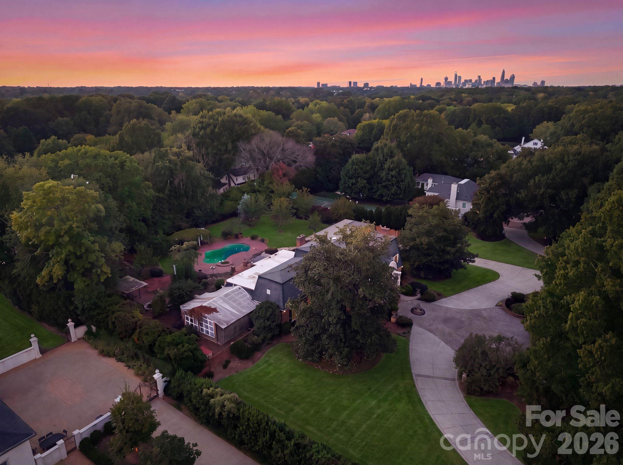Tons of parking capabilities. - 3452 Sharon Road, Charlotte