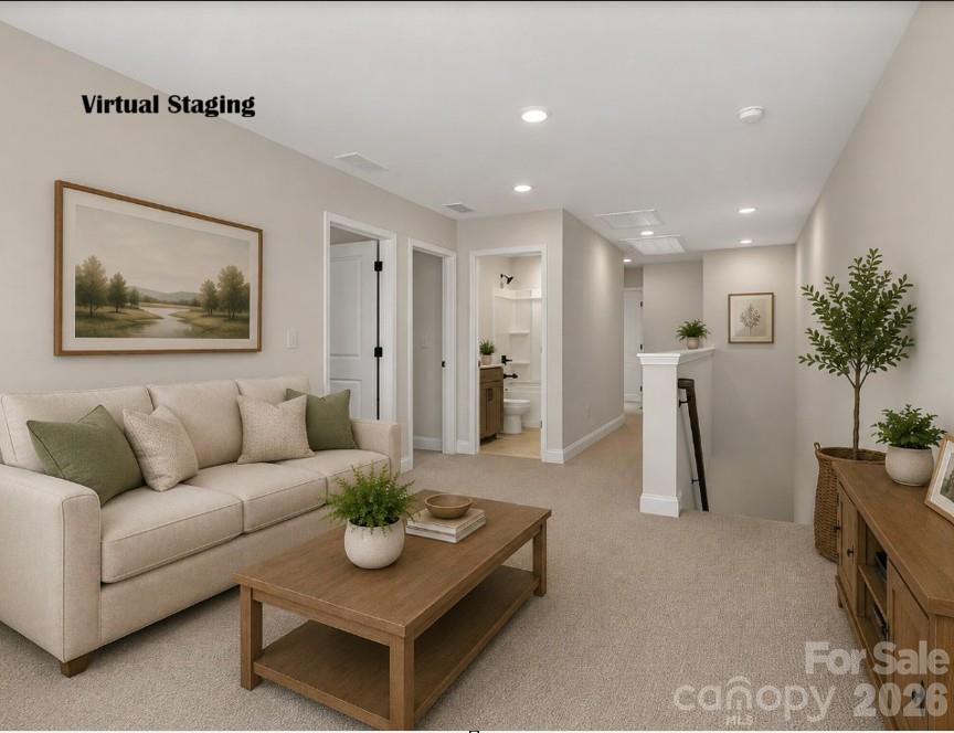 Virtual staging - 218 Quartz Hill Way, Waxhaw