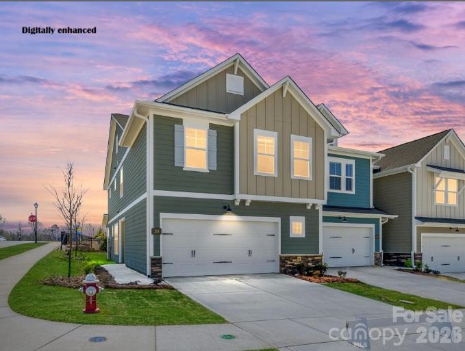 Bushwick II with 2.5 Car garage - 218 Quartz Hill Way, Waxhaw