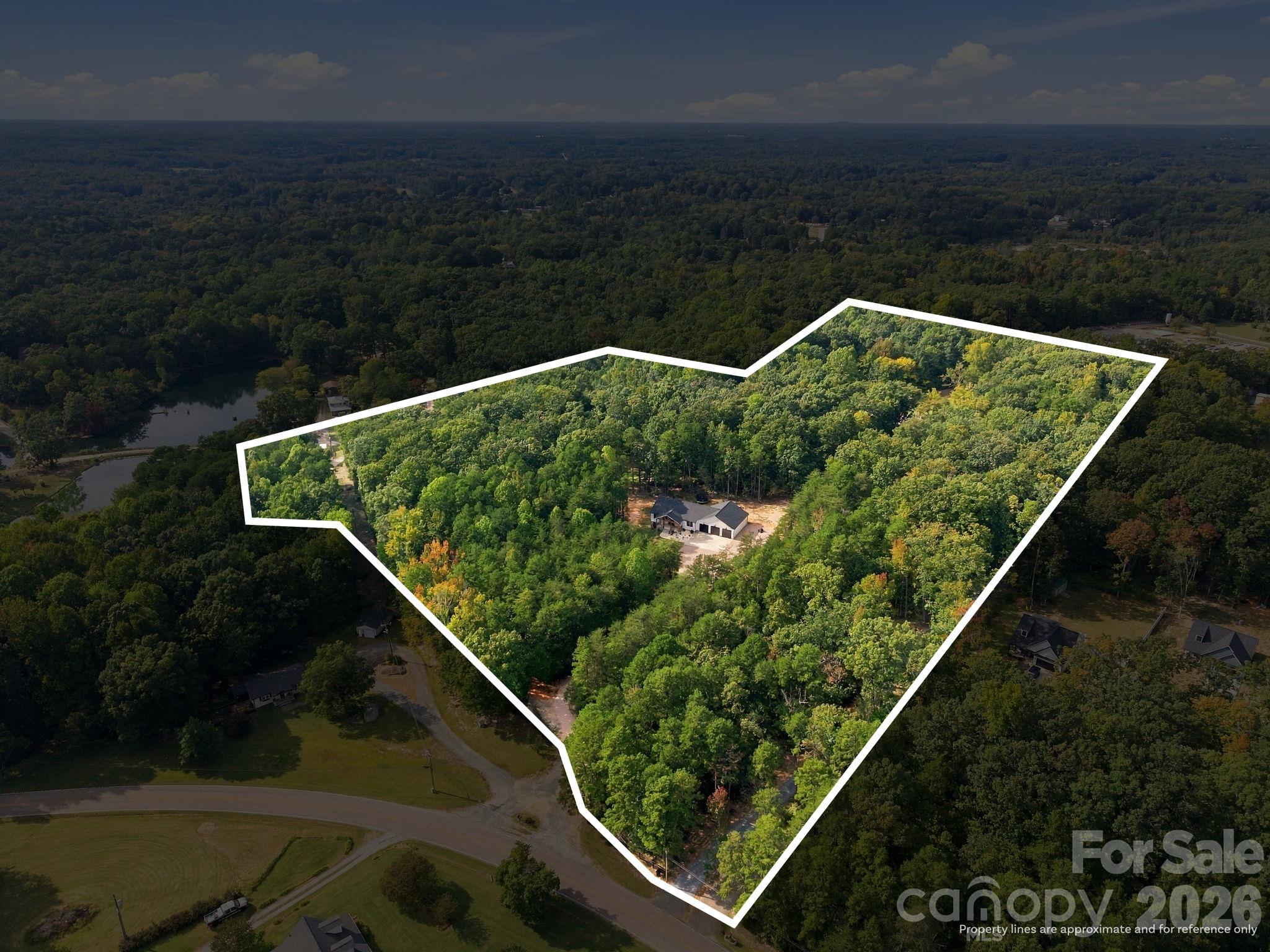 9.35 private acres - 1020 Rock Pond Lane, Salisbury