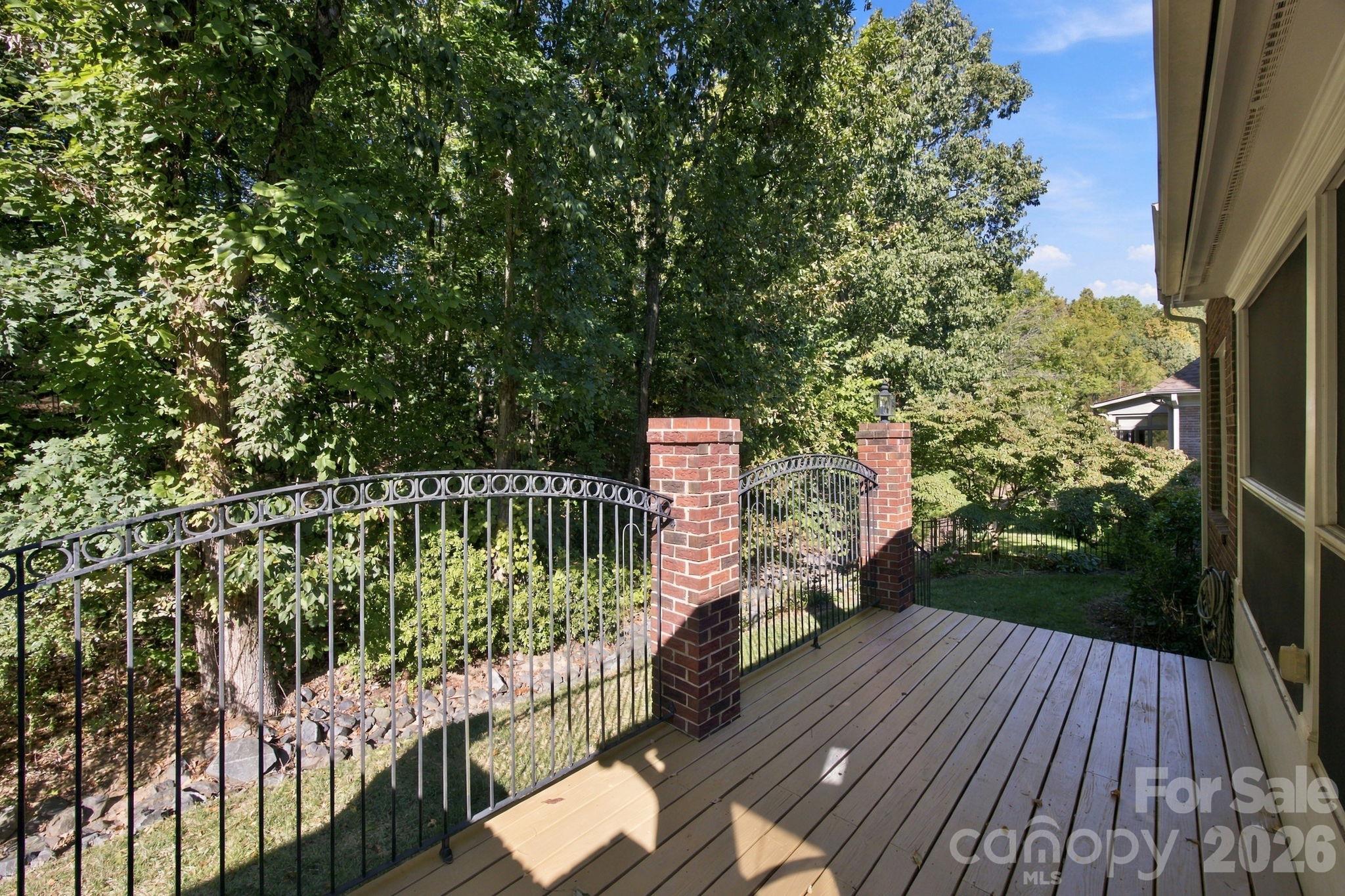 Back terrace - 10417 Newberry Park Lane, Charlotte