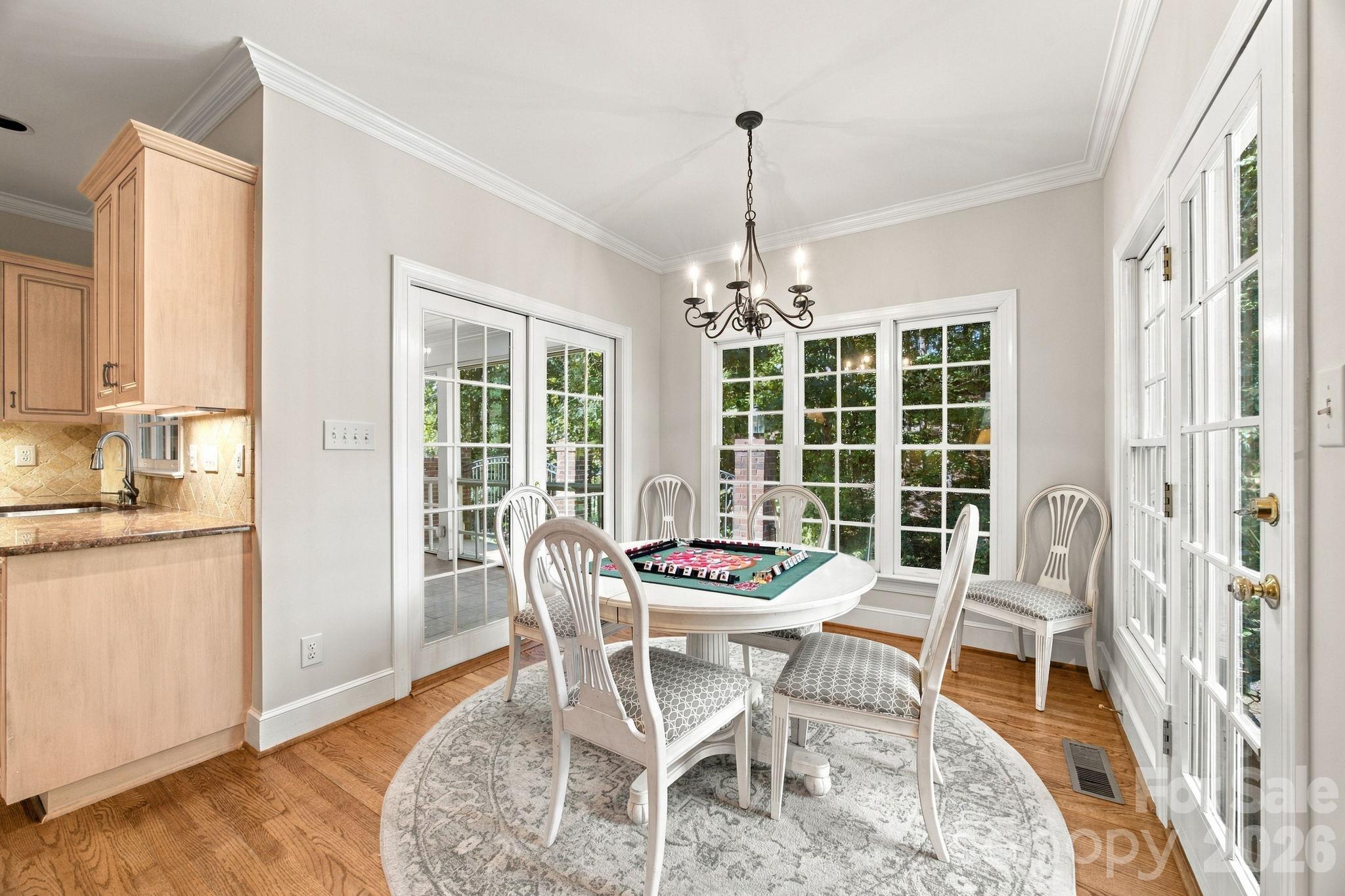 Cozy Breakfast Room - 10417 Newberry Park Lane, Charlotte