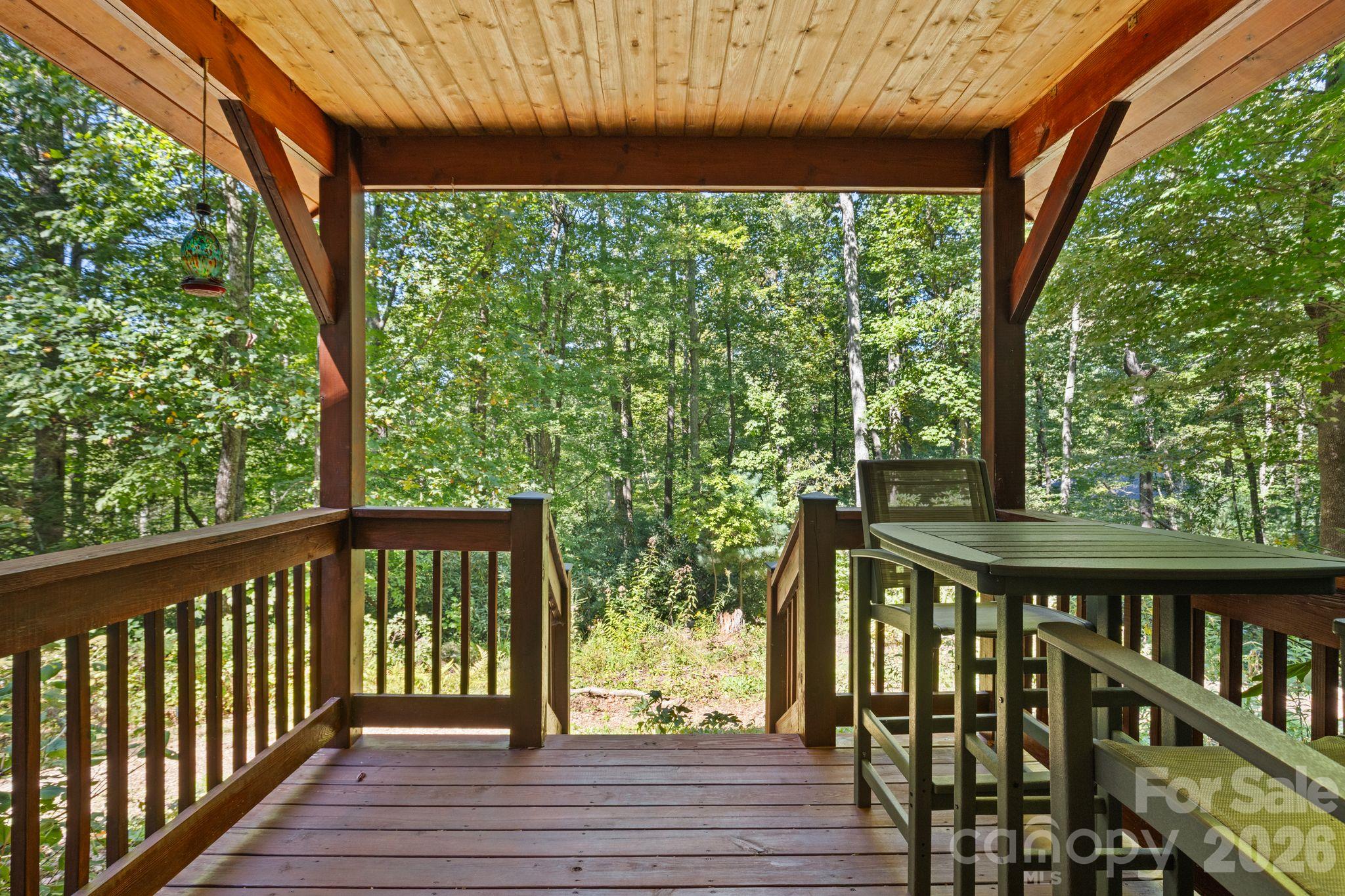 Covered deck for year round use - 179 Woodlyn Etch Drive, Hendersonville