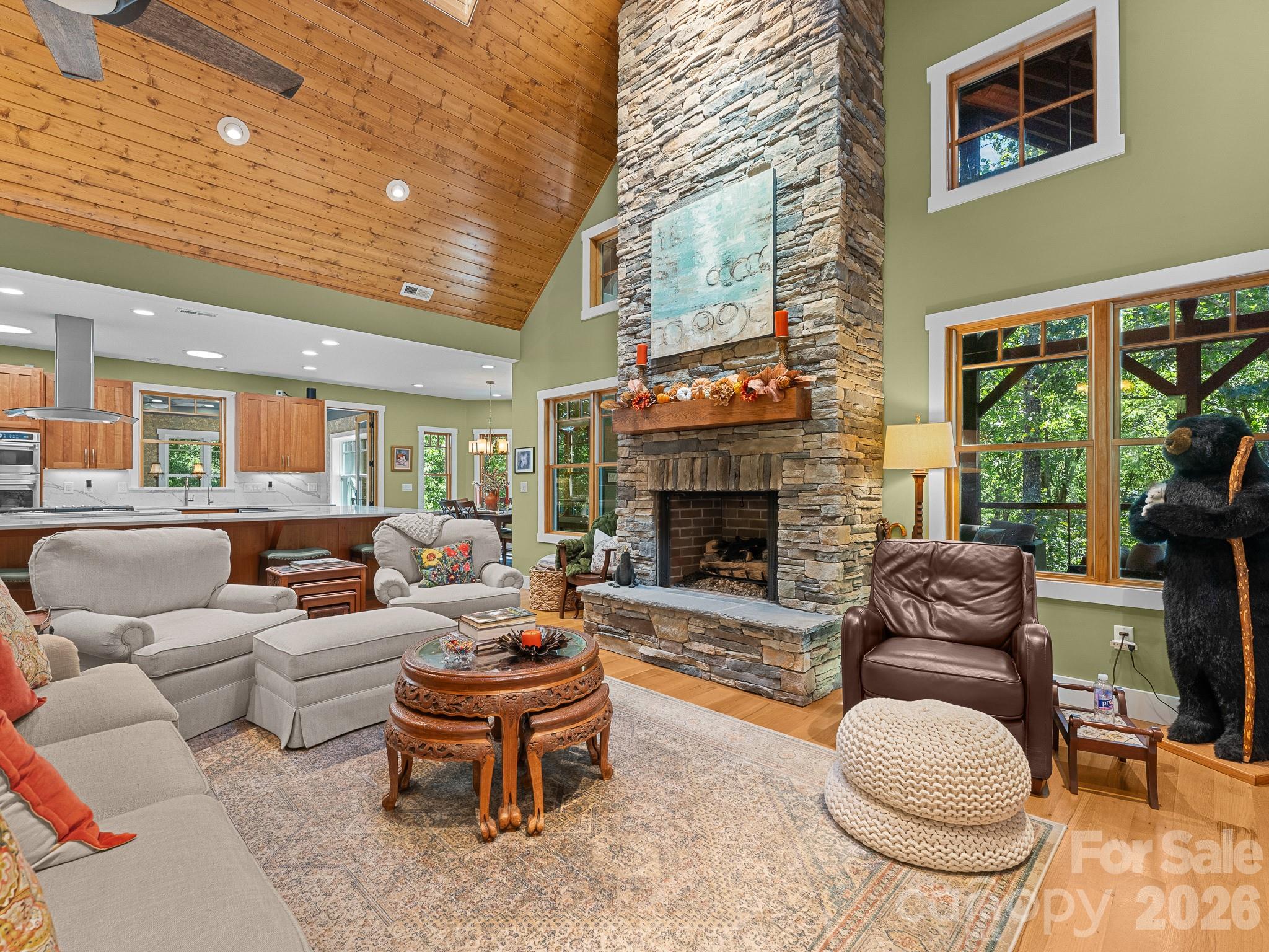 Open Floor plan for a wonderful family gathering experience - 359 New Castle Road, Brevard