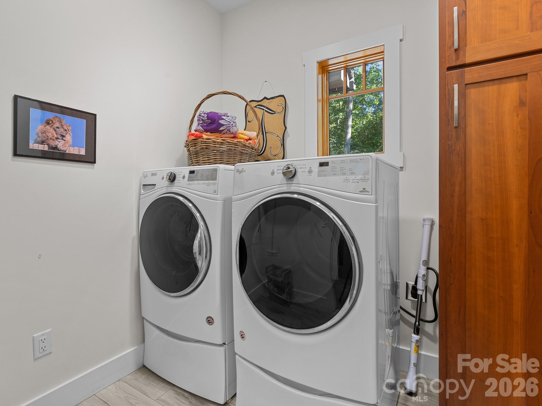 Good size laundry room with added storage - 359 New Castle Road, Brevard