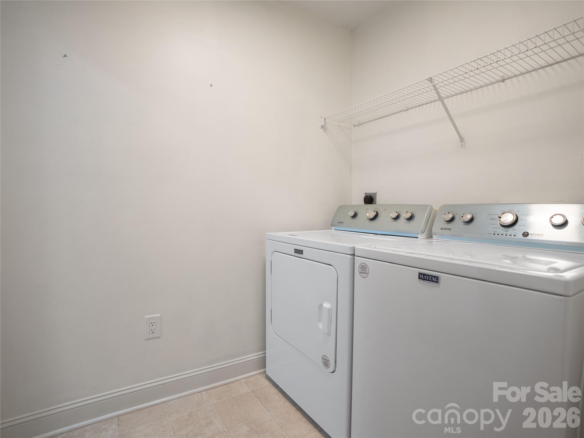 Maytag Electric Dryer and Maytag Top-load Washing machine conveys with the house with accepted offer - 1011 Overhill Road, Salisbury