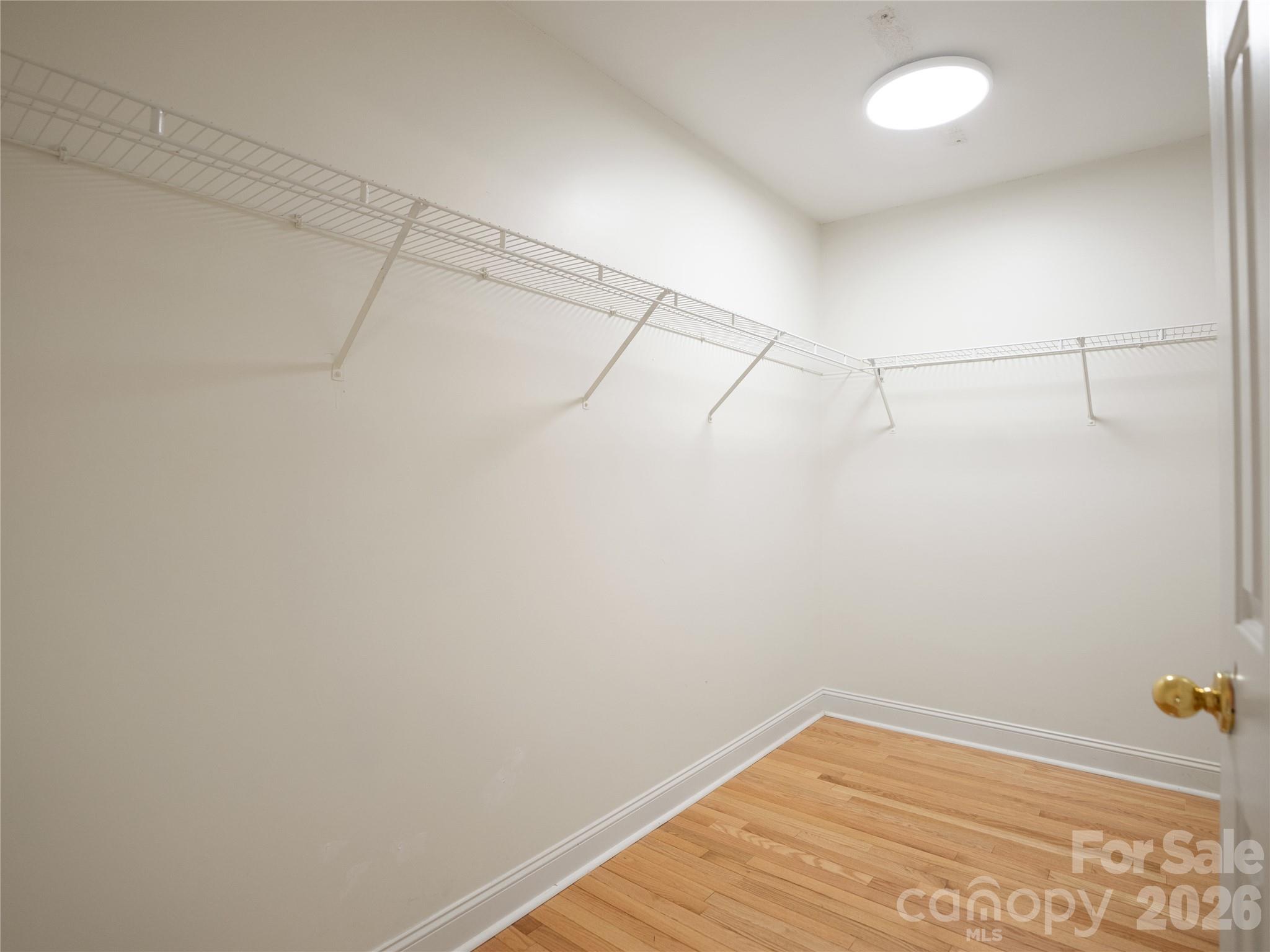 Oversized walk in closet just off the ensuite bathroom. - 1011 Overhill Road, Salisbury