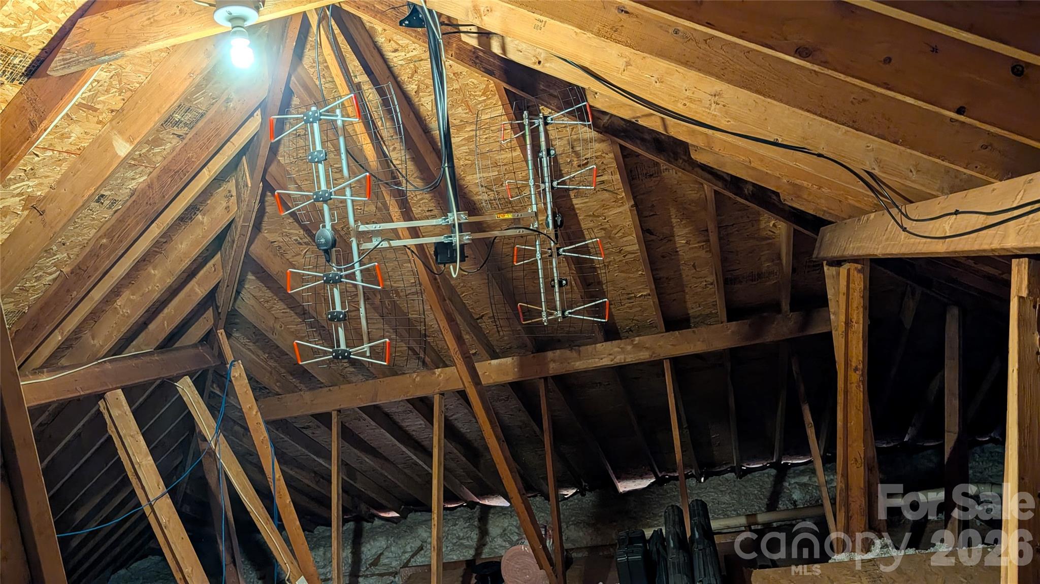 Attic Antenna: Dual-direction antenna that receives signals from two different tower locations enabling lots of extra TV reception - 1011 Overhill Road, Salisbury