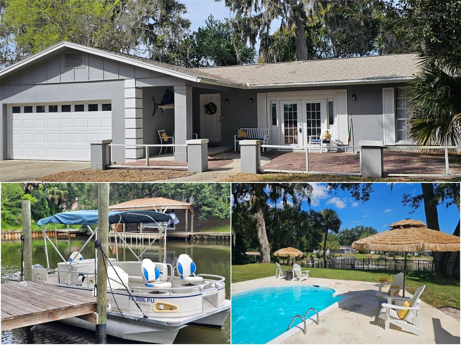 Waterfront with Pool - 10 FANWOOD CT, PALM COAST