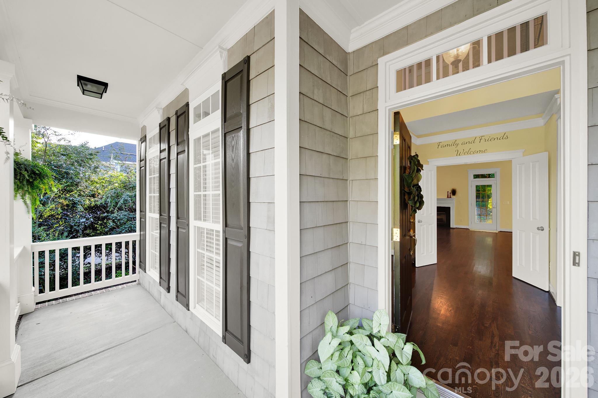 Enter into 2 story foyer - 1512 Calvin Hal Road, Lake Wylie